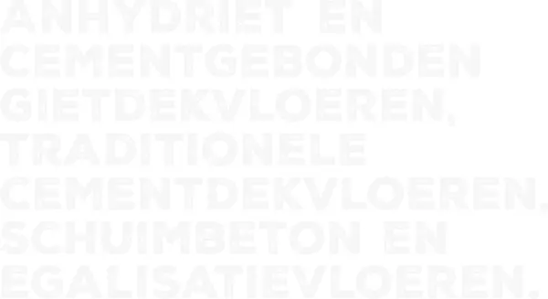 Vakmanschap dat je stevig laat staan!