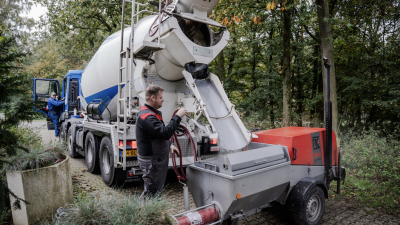 Schuimbeton in Friesland